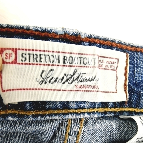 Levi's Vtg Misses 12 Medium Cotton Stretch Jeans - Picture 6 of 14